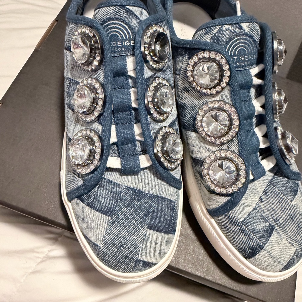 Kurt Geiger Laney Octavia Jewel Sneakers Sz41